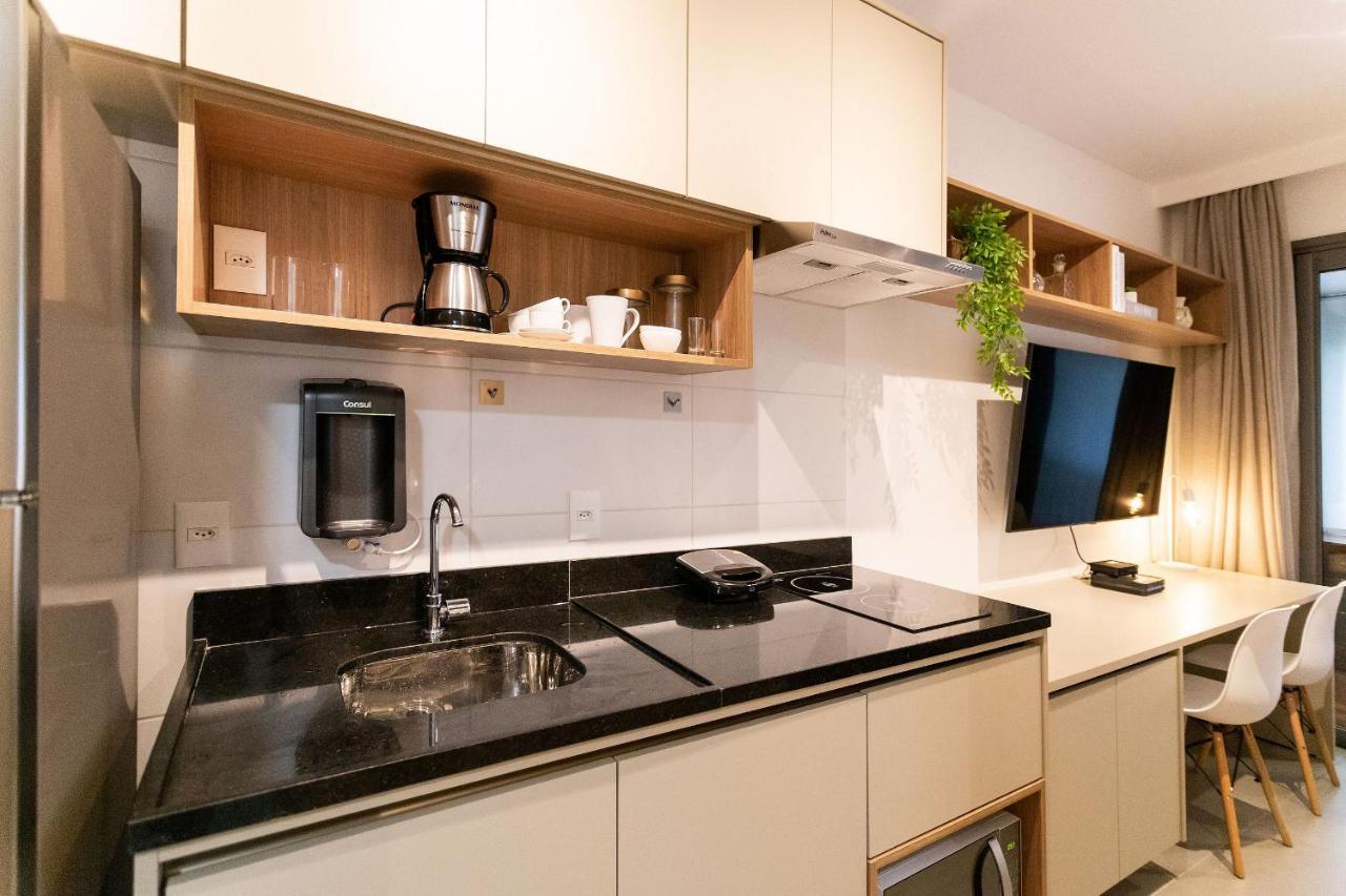 Hub Vila Madalena - Studios Por Temporada ساو باولو المظهر الخارجي الصورة