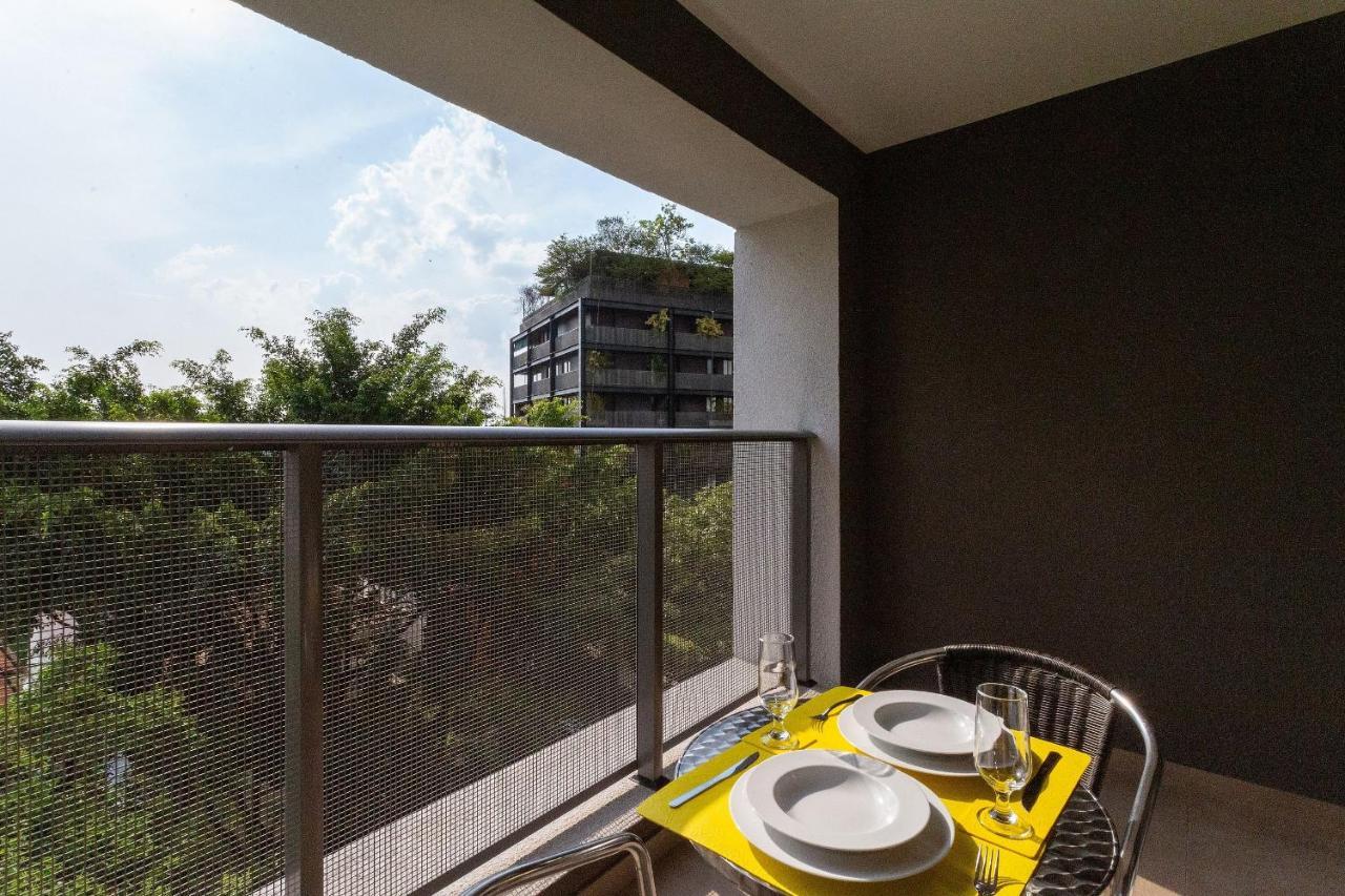 Hub Vila Madalena - Studios Por Temporada ساو باولو المظهر الخارجي الصورة