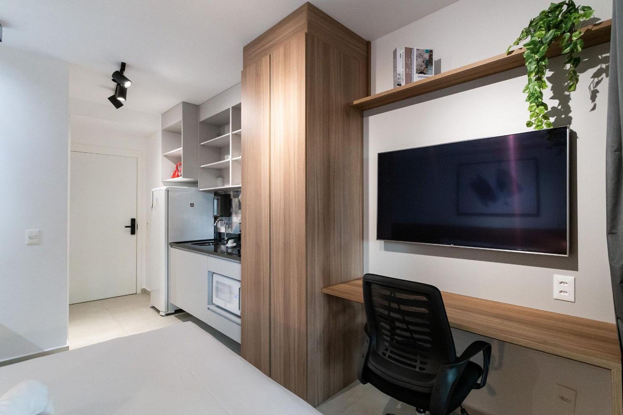 Hub Vila Madalena - Studios Por Temporada ساو باولو المظهر الخارجي الصورة