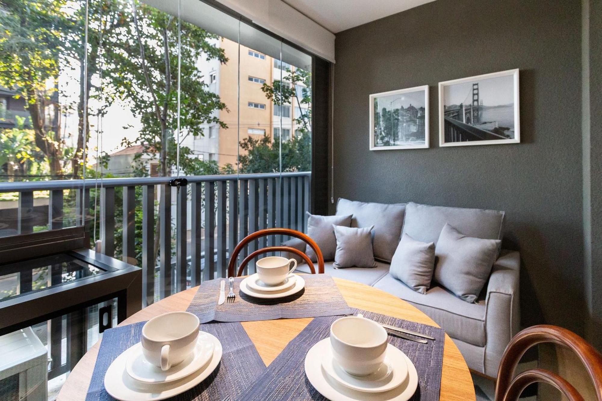 Hub Vila Madalena - Studios Por Temporada ساو باولو المظهر الخارجي الصورة